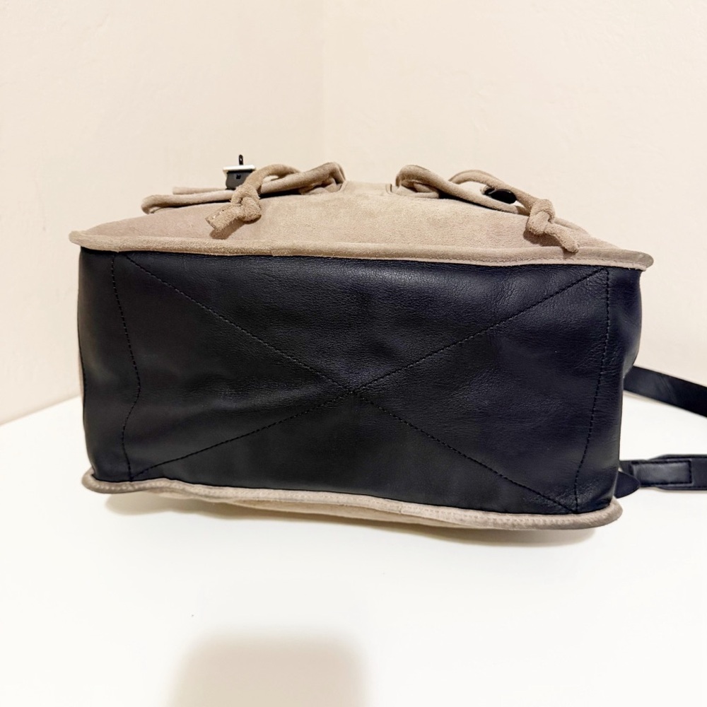 rag & bone Suede Taupe Backpack - Picture 6 of 16